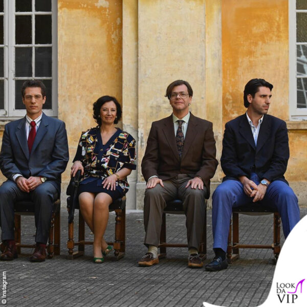 I docenti del Collegio 1992: il prof. Maggi, la professoressa Maria Rosa Petolicchio, il prof. Raina e il prof Carnevale