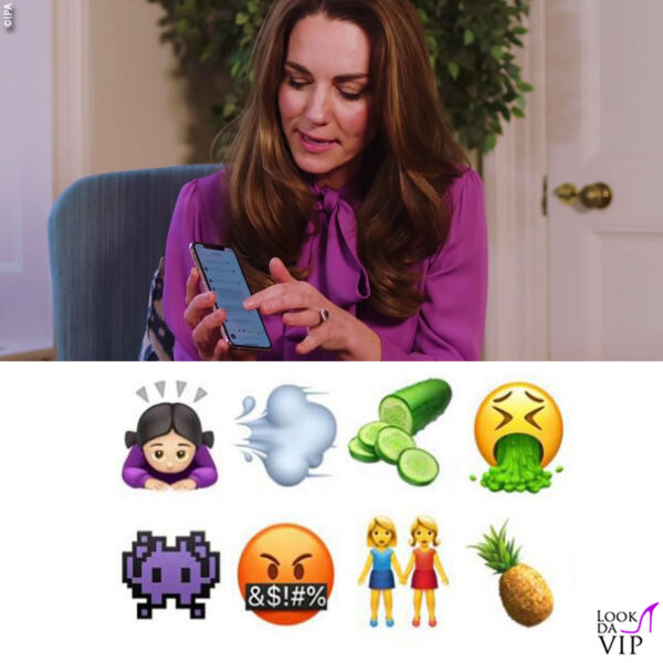 gli emoji che Kate usa di più