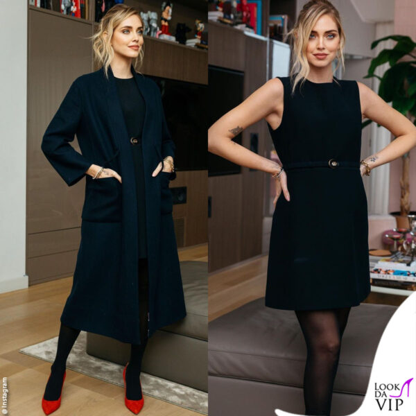 Chiara si fa immortalare a casa con il suo outfit