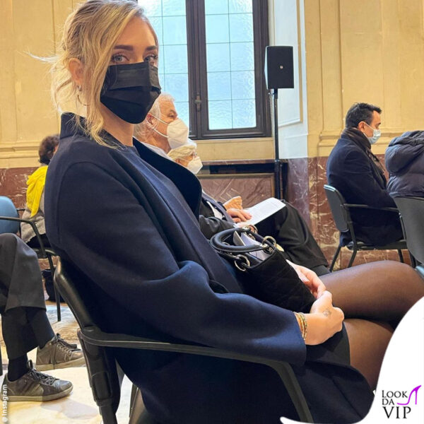 Chiara durante la cerimonia