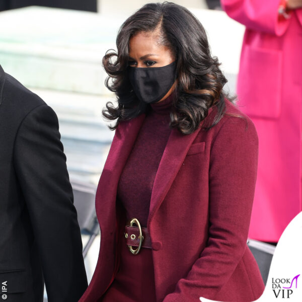 Purple anche per Michelle Obama 