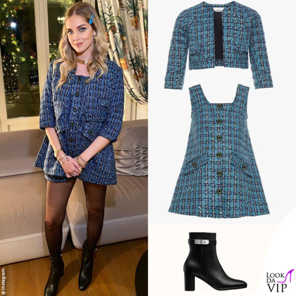 outfit Bianca Balti Collection, stivali Hermes
