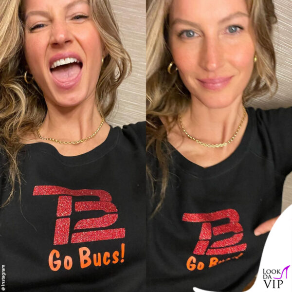 Gisele prima del match