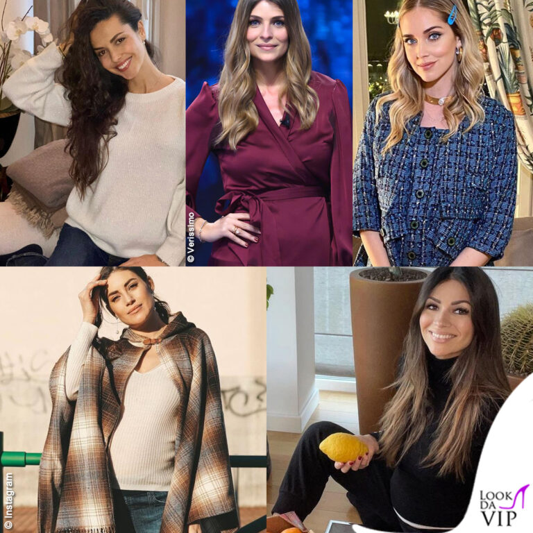 Laura Barriales Cristina Chiabotto Chiara Ferragni Martina Panagia Alessia Ventura Premaman