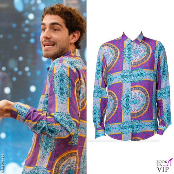 Ancora una camicia Benevierre per Tommaso Zorzi