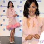 2018 Caterina Balivo in Blumarine ai Palinsesi Rai