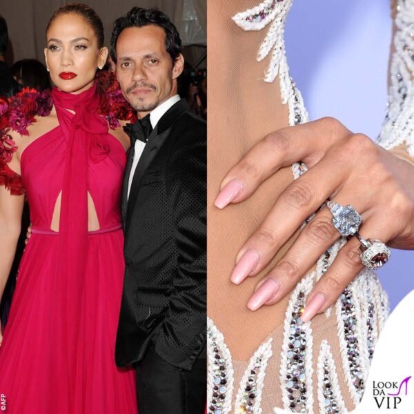 l'anello di Harry Winston da 8.5 carati donato da Marc a JLo 