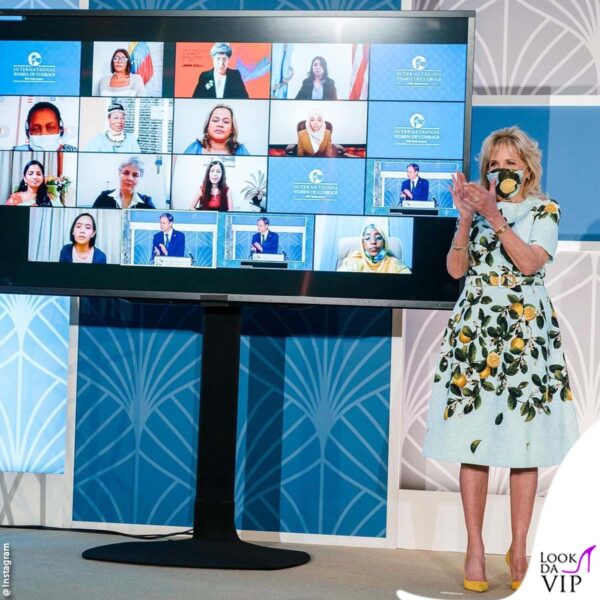 Jill Biden all’International Women of Courage Award