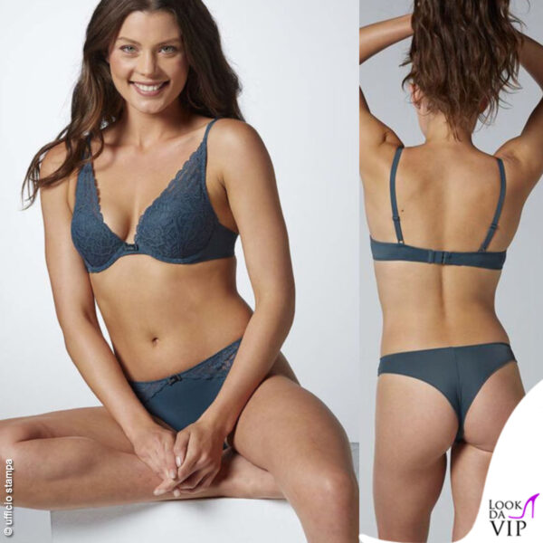 La linea Sublim propone lingerie in pizzo riciclato