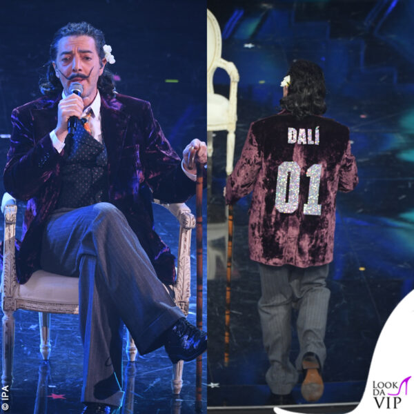 Max Gazzè - Salvador Dalì: gioca sempre col numero 11, come Leonardo da Vinci della prima serata