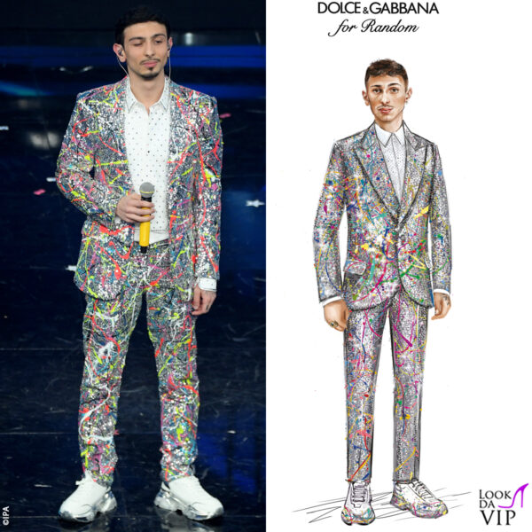 Effetto Pollock per Random in Dolce&Gabbana 