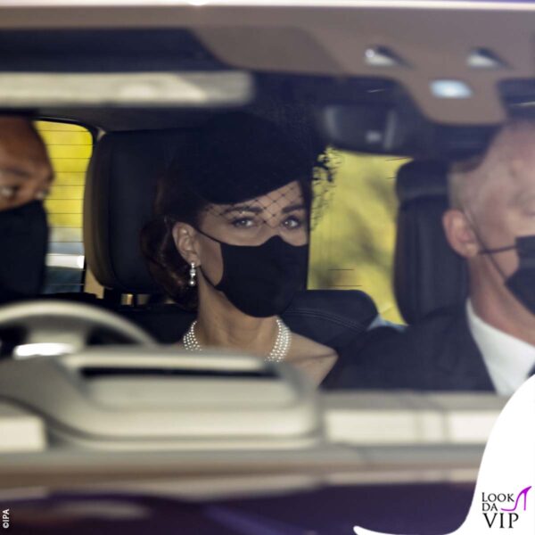 l'arrivo di Kate Middleton al Castello di Windsor 