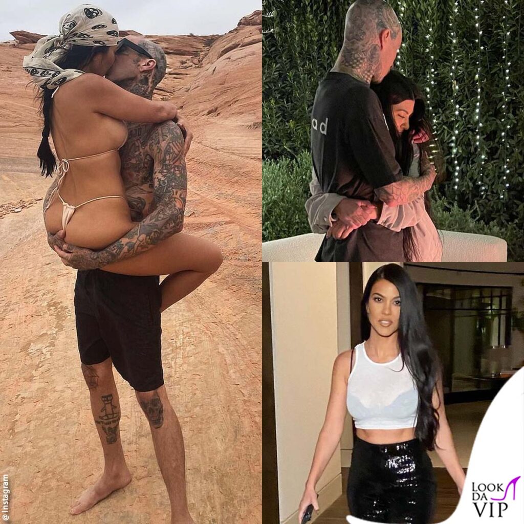 la storia d'amore bollente tra kourtney kardashian e travis barker