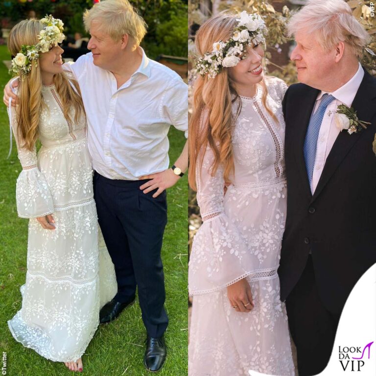 i dettagli del matrimonio di boris johnson e carrie symonds