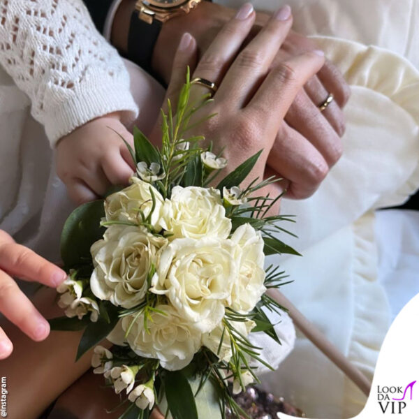 La cerimonia intima e riservata è stata organizzata dalla wedding planner Isabella Fiore