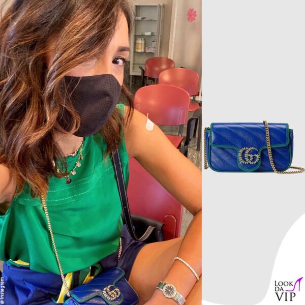 Caterina Balivo, borsa Gucci