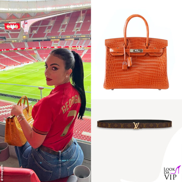 La borsa Birkin Hermes e la cintura Louis Vuitton la dicono lunga sul tenore di vita della coppia