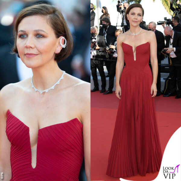 Abito Versace per Maggie Gyllenhaal 