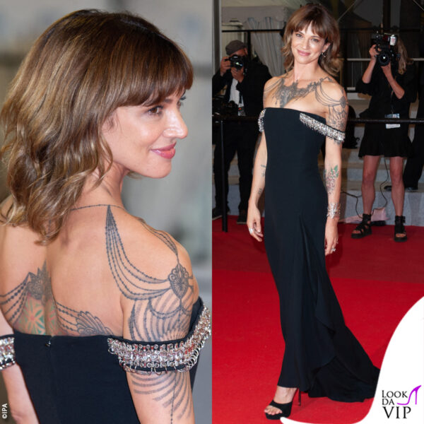 Abito Givenchy e gioielli Bernard Delettrez per Asia Argento 