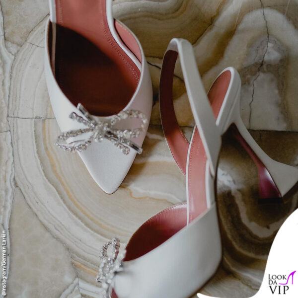 scarpe Amina Muassi anche per il ricevimento