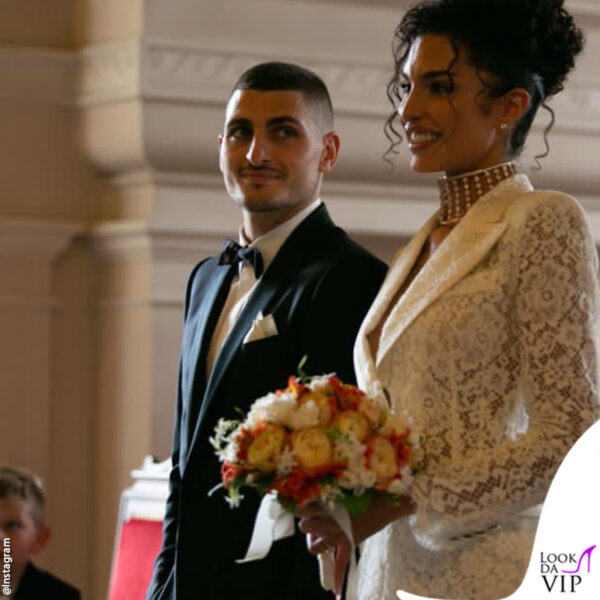 Jessica Aidi e Marco Verratti si sono sposati con rito civile a Parigi