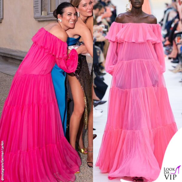Romy Blanga (abito Maison valentino)