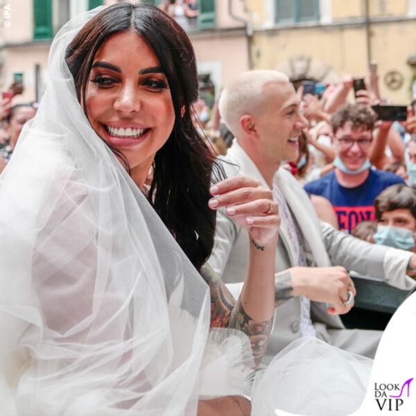 Veronica Ciardi ha detto sì 
a Federico Bernardeschi a Carrara