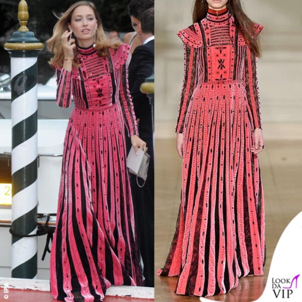 Nel 2017 al Festival di Venezia con un abito Valentino