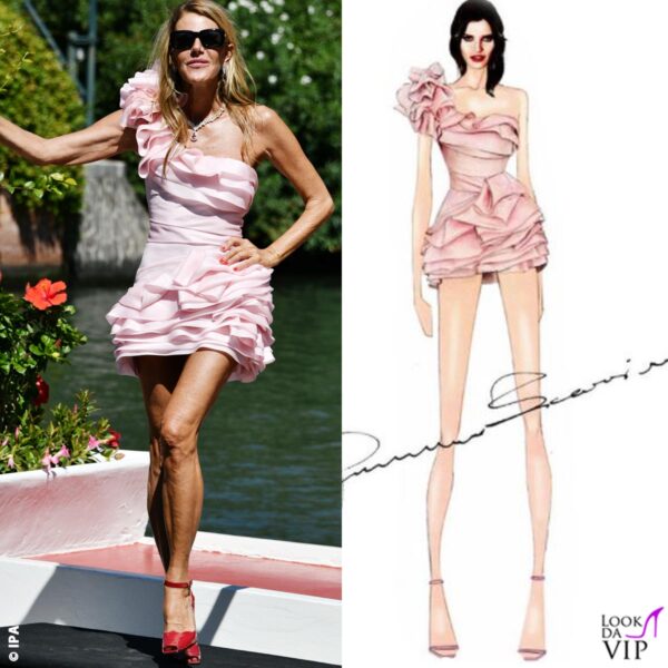 Anna Dello Russo (in Ermanno Scervino)