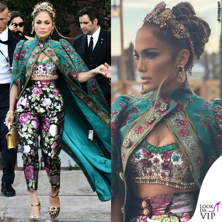 Jennifer lopez e i passi falsi da dolce gabbana a venezia