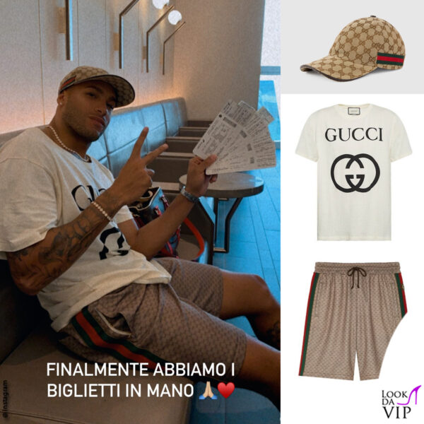 in aeroporto Jacobs veste Gucci 