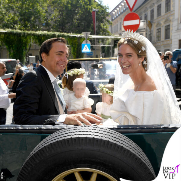 Maria Annunciata e Emanuele si sono sposati a Vienna 