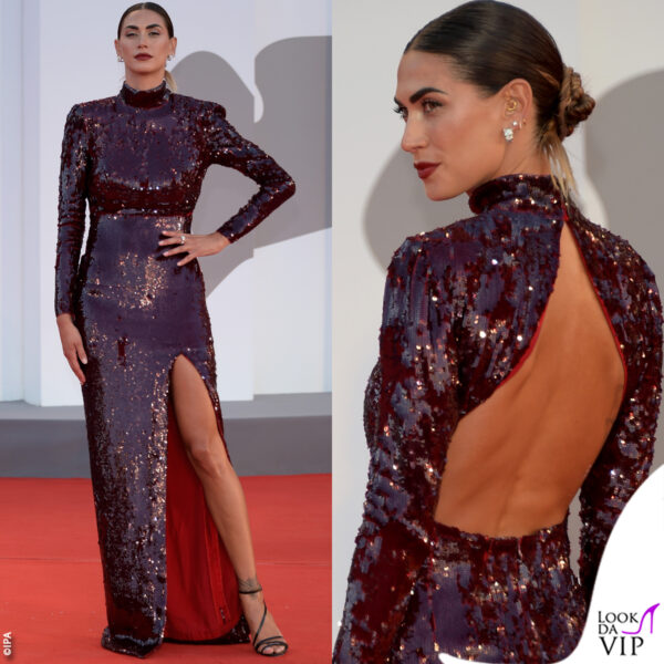 Melissa Satta (abito Stella McCartney)