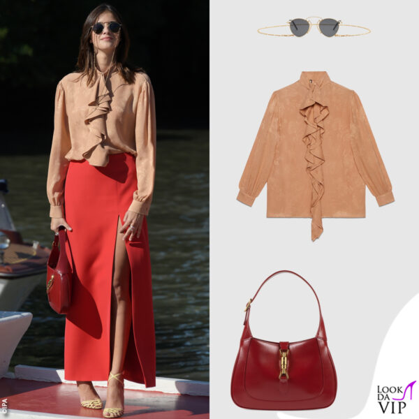 Benedetta Porcaroli (outfit Gucci)
