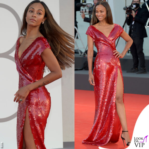 abito Dolce&Gabbana per Zoe Saldana 
