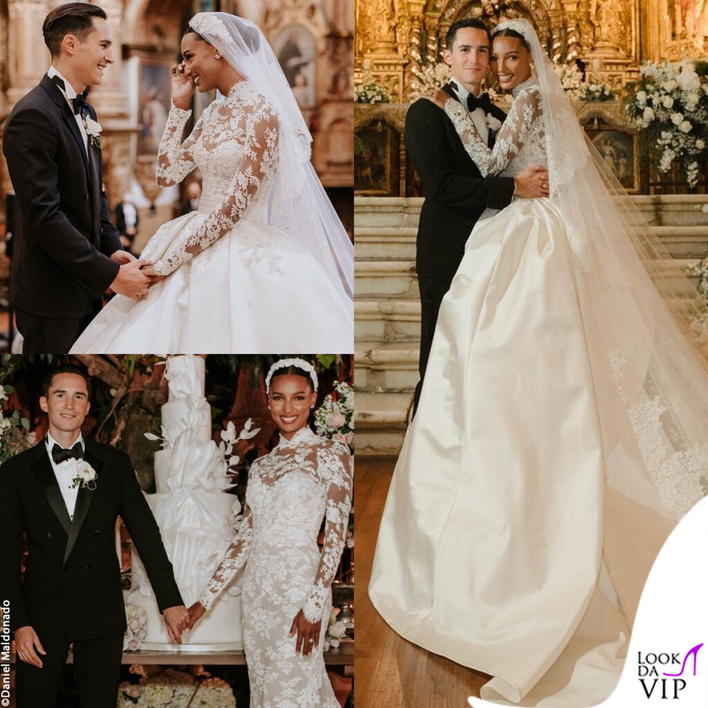 il matrimonio da favola di jasmine tookes e una david borrero