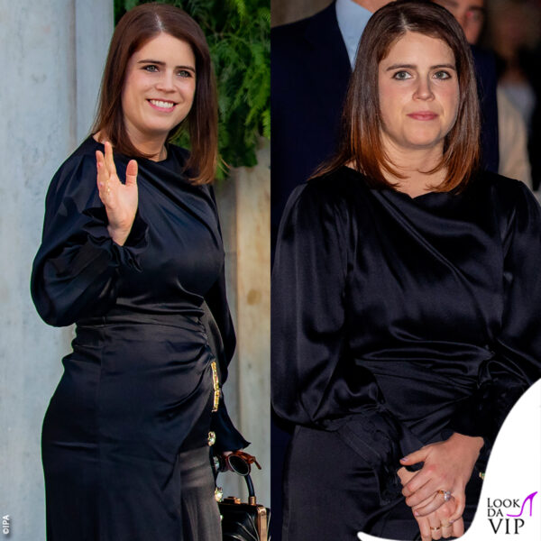 Eugenia ha optato per un look total black
