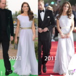 Kate Middleton abito Alexandre McQueen Earthshot day 2021 Bafta 2011