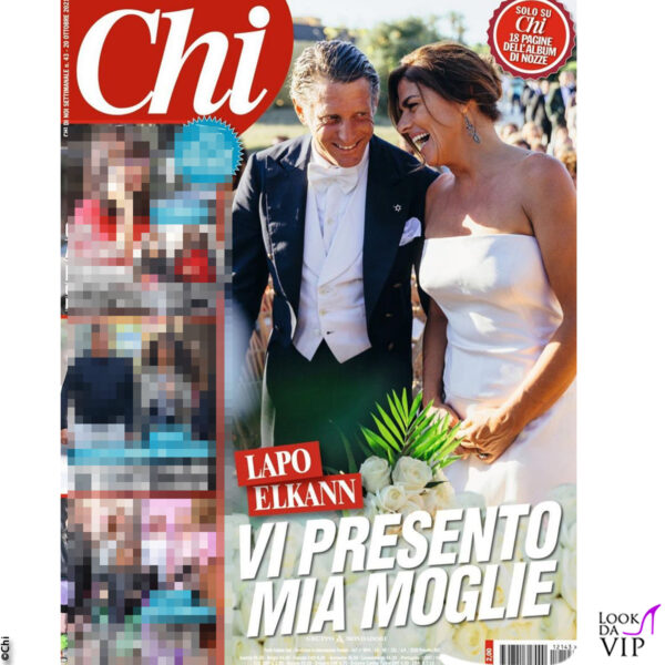 In esclusiva su Chi le nozze di Lapo Elkann e Joana Lemos in Portogallo 
