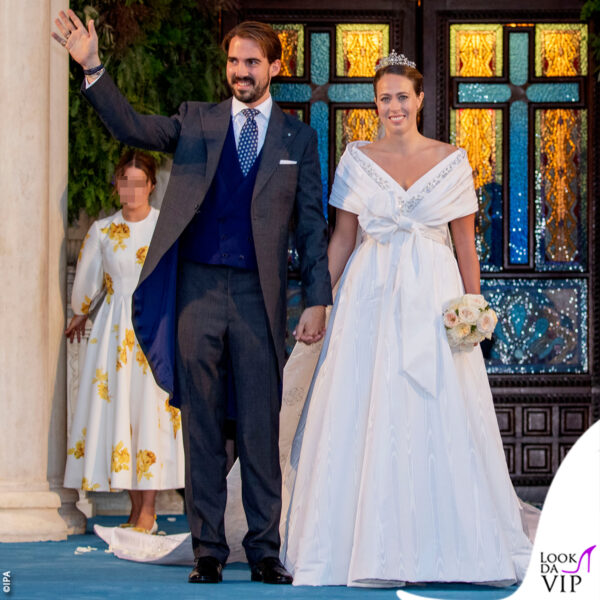 la sposa ha indossato un abito haute couture di Chanel 