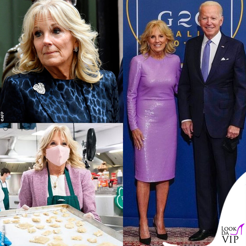 i look di jill biden in italia per il g20 di roma