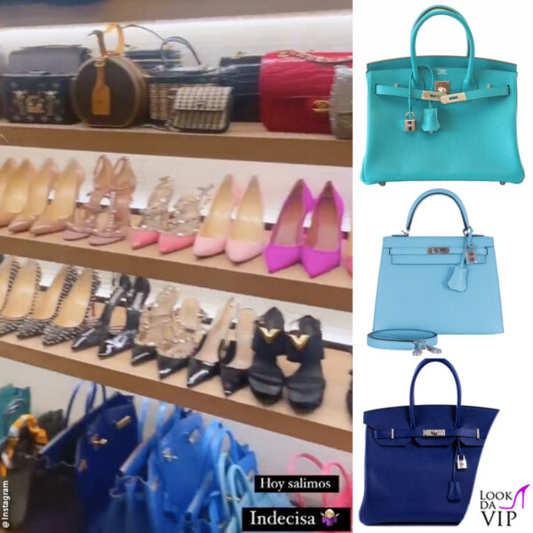 le Birkin e le Kelly sui toni del blu 