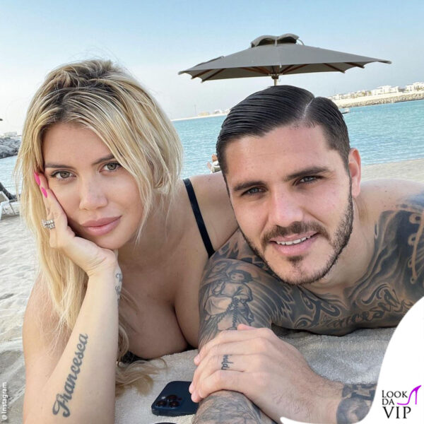 uno scatto della recente vacanza di coppia a Dubai 