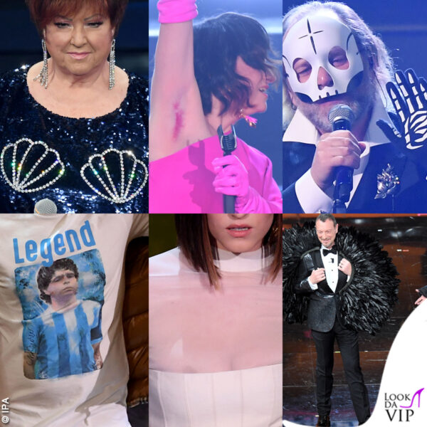 Appuntamento costante della programmazione televisiva italiana, il Festival attira attenzione anche per i look dei cantanti. E poi ci sono quei dettagli acchiappaclick...