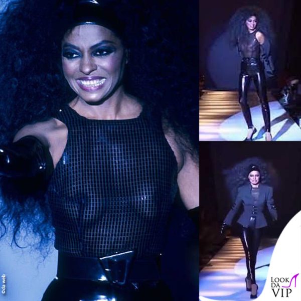 Nel 1991 Diana Ross è stata la prima cantante a sfilare in passerella, proprio per l'amico Mugler
