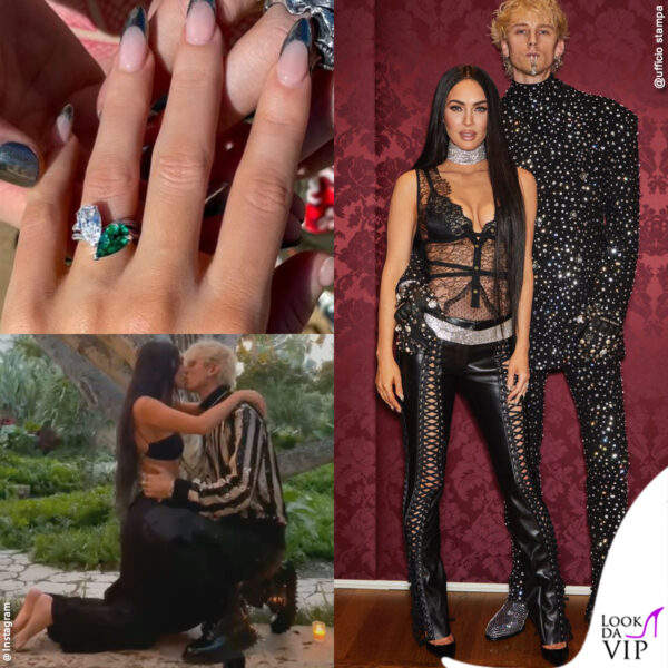 Megan fox e machine gun kelly a milano per la fashion week