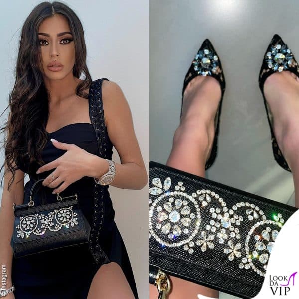 L'outfit Dolce&Gabbana che Angelina ha sfoggiato alla sfilata
