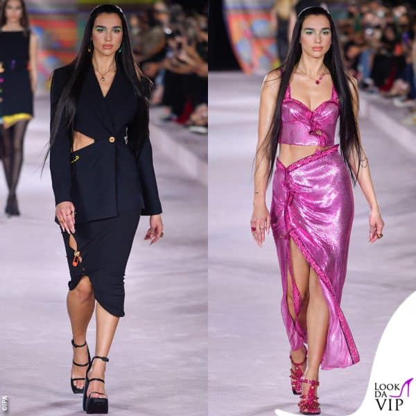 Dua Lipa per Versace