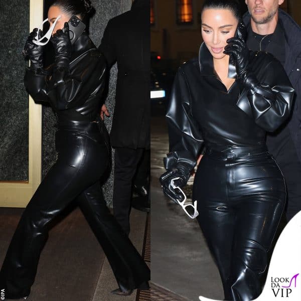 Kim Kardashian è a Milano per la fashion week 