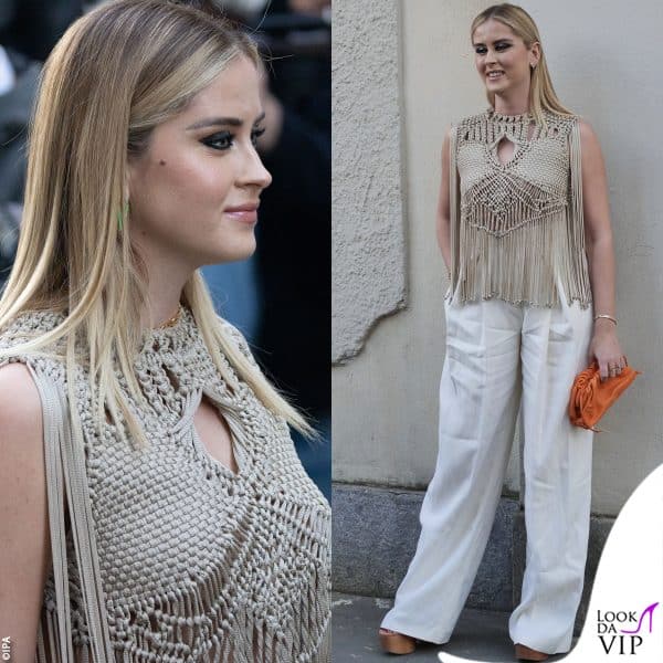 Valentina Ferragni ha partecipato anche allo show di Alberta Ferretti 
